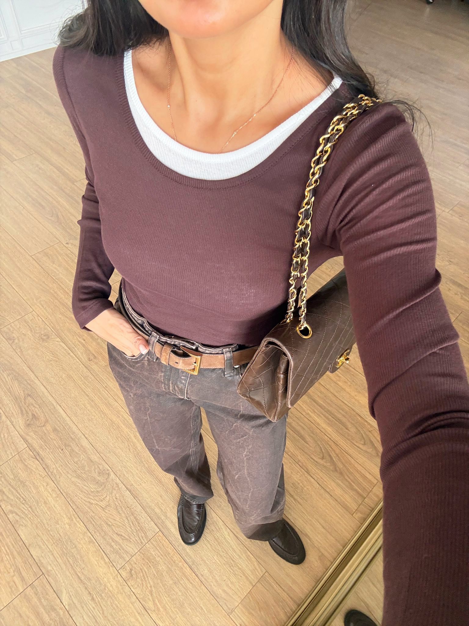 Nara Çift Görünümlü Uzun Kollu Body