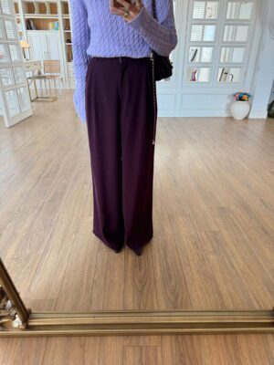 Moldern New Çift Kat Pensli Bol Paça Pantolon