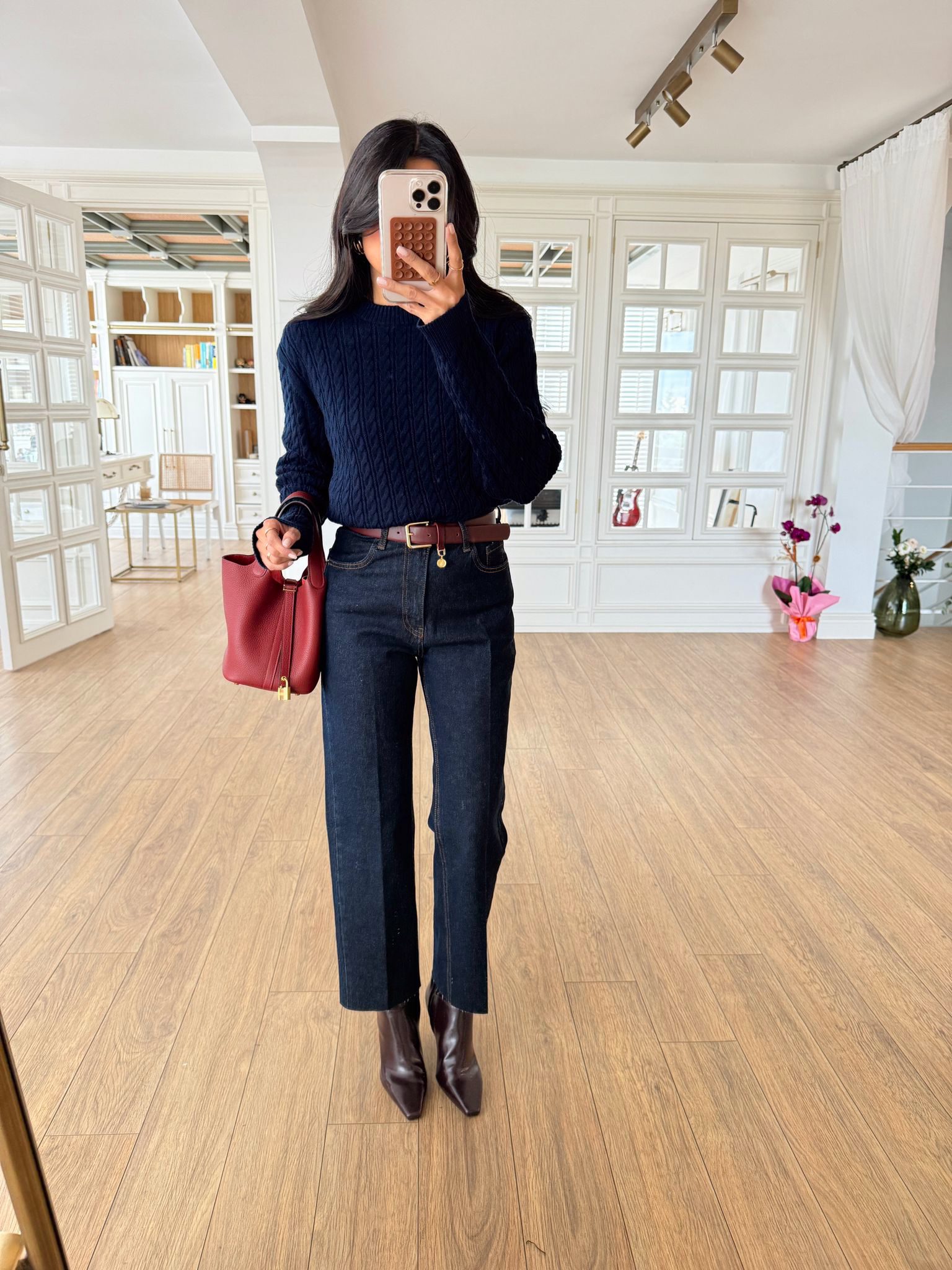 Nyx Kesik Paça Boyfit Jean - Lacivert, 34