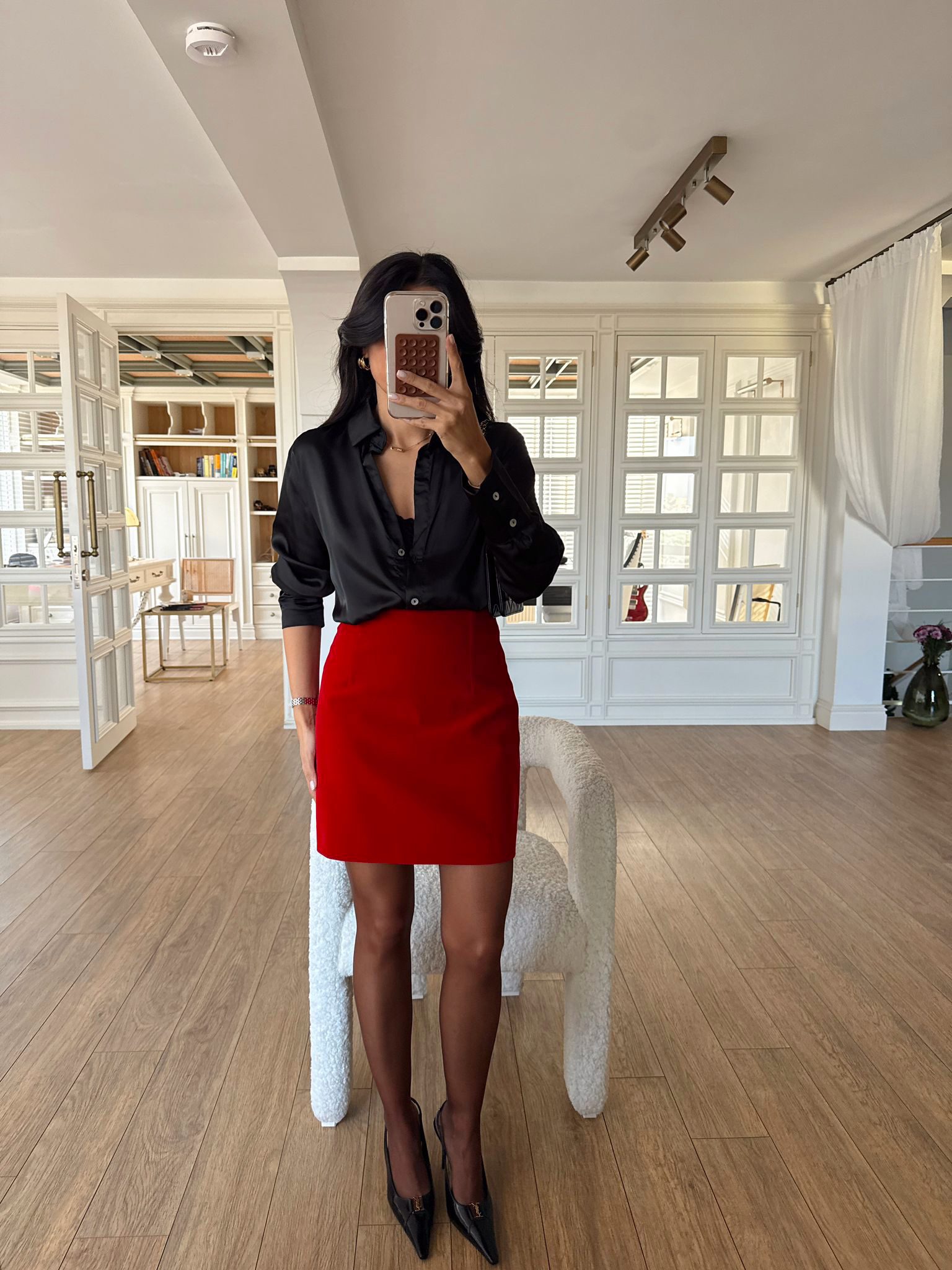 Bola Kadife Mini Etek