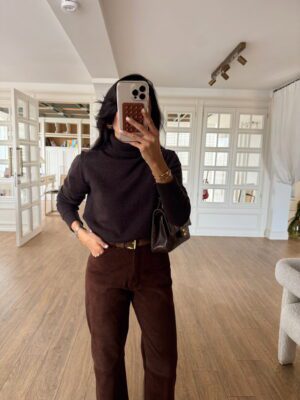 Estella %100 Kaşmir Balıkçı Yaka Triko