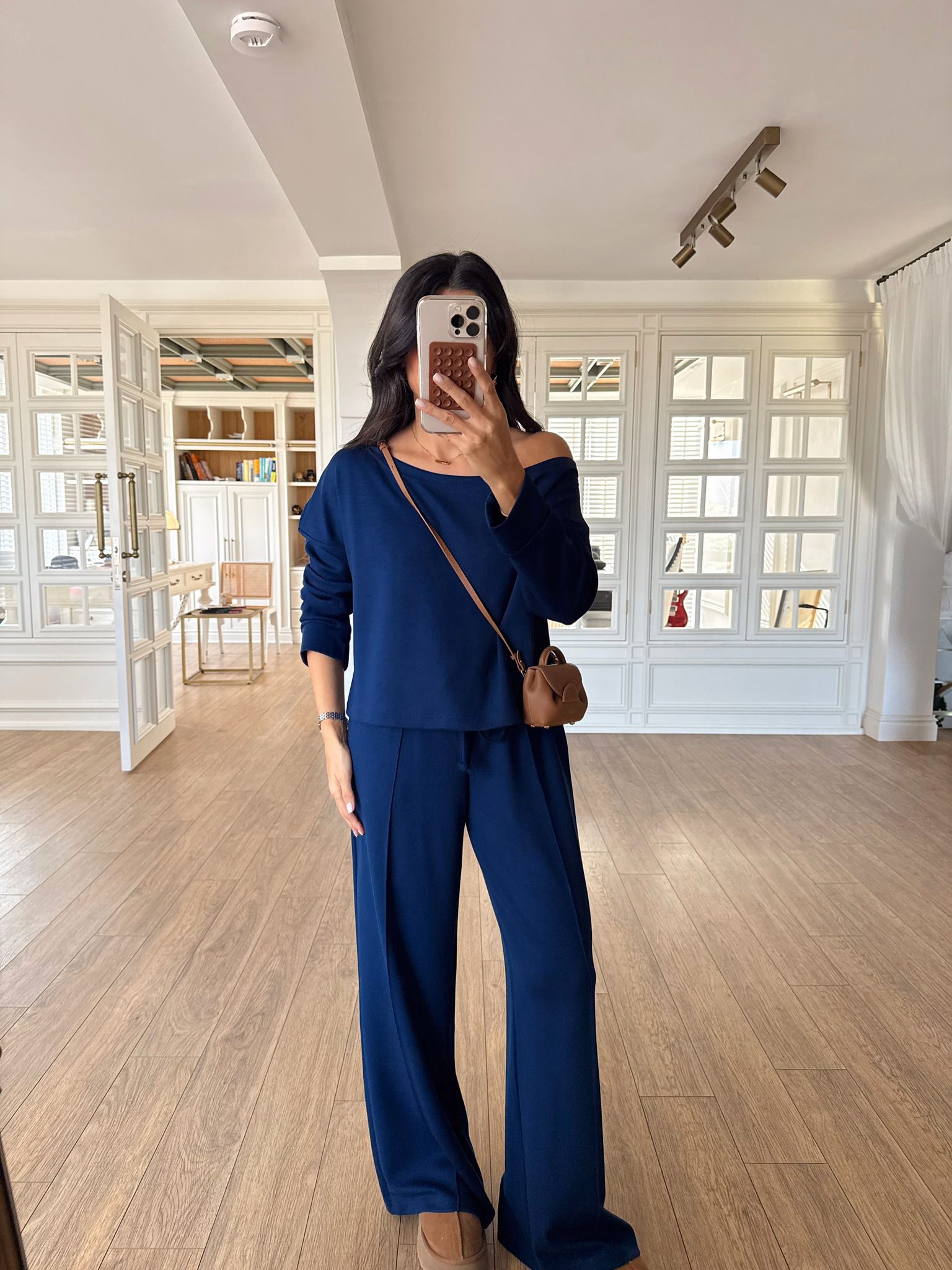 Alissiera Kayık Yaka Sweat-Pantolon Modal Takım