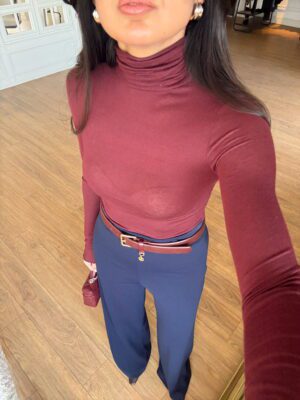 Sneijder Balıkçı Yaka Kaşmir Bluz