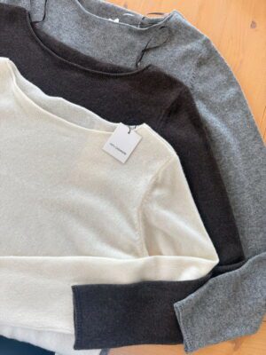 Eragon Kaşmir Kayık Yaka Triko