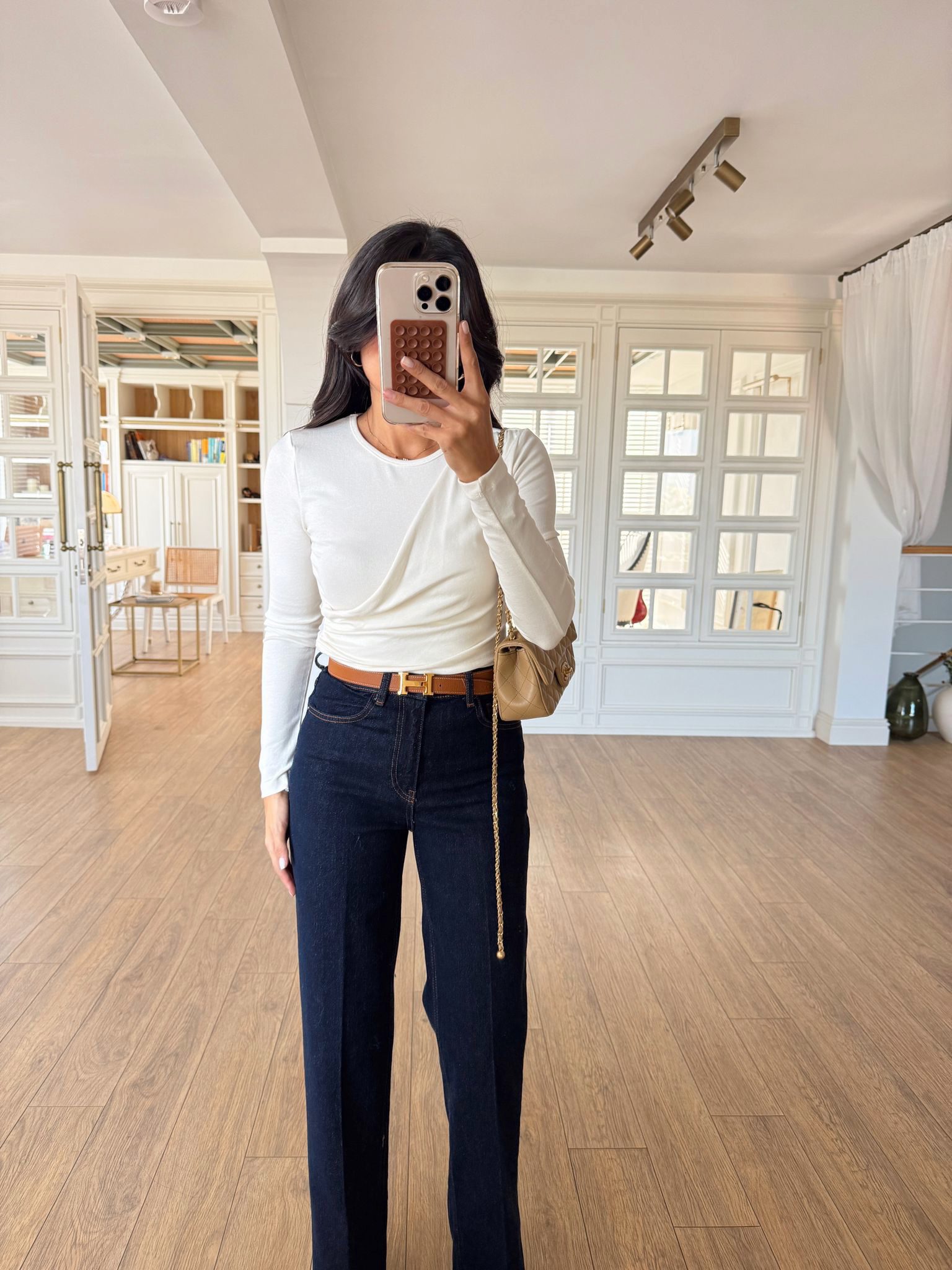 Nostalgia Drapeli Bodysuit - Ekru, 36