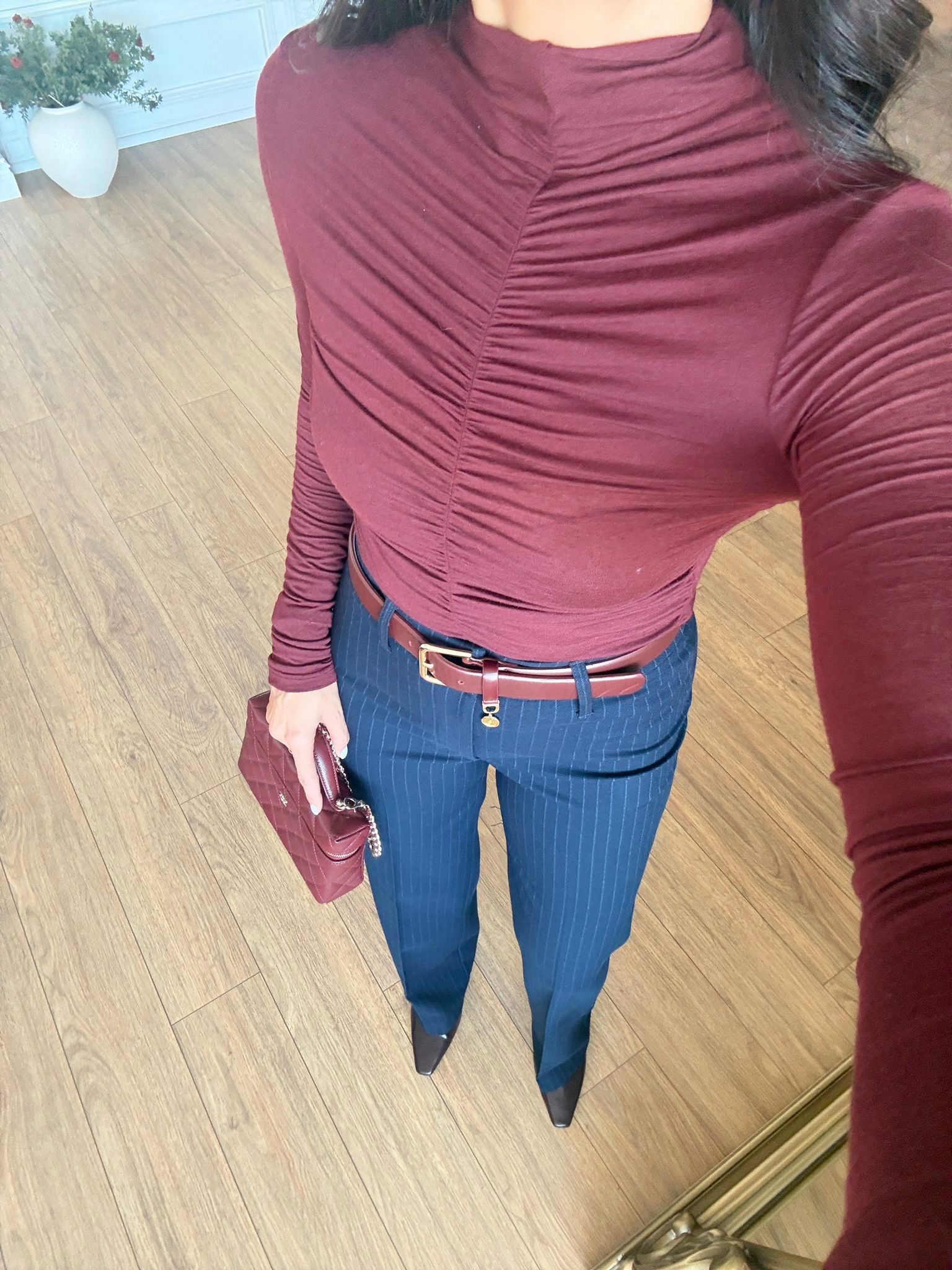 Monica Büzgülü Kaşmir Bluz