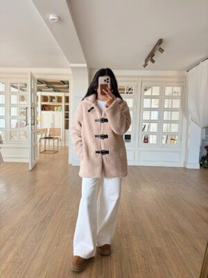 Ronin Deri Kopça Detaylı Buklet Mont